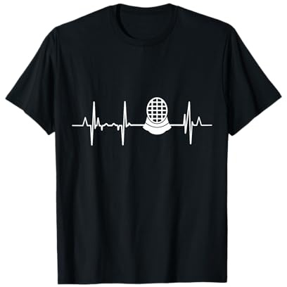 Equipo de esgrima Heartline ECG Camiseta