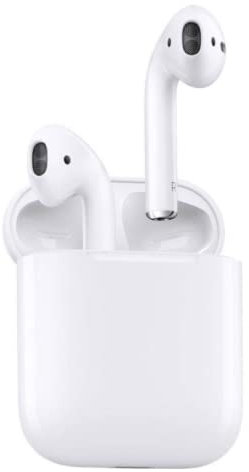 2016 Apple AirPods (1ere génération) avec boitier de Charge (Reconditionné), White