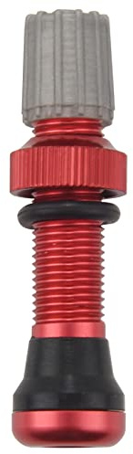 XIAOJUN 1 paire de soupapes d'air Tubeless de 40 mm pour vélo de route et avec tige de valve Tubeless universelle Schrader de 10 mm