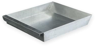 Aschekasten - Passend für Wamsler Kaminöfen inkl. Modellübersicht - Aschkasten aus verzinktem Stahlblech - feuerfest & hitzebeständig - Aschekästen Stahl [300x270x45 mm]