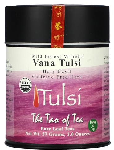 The Tao of Tea, Wild Forest Varietal, Holy Basil from India, Vana Tulsi, Caffeine Free, 2 oz (57 g)