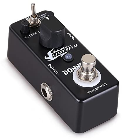 Donner Giant Metal Distortion Pedal -Boost Distortion for Electric Guitar, Pedalboards, 3 Modes, True Bypass