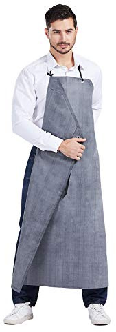 Nanxson Heavy Duty Waterproof Thick Rubber Apron for Men