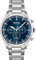 BOSS Chronograph Quarz Uhr für Herren Kollektion PIONEER mit Silbernes Edelstahlarmband - 1513867