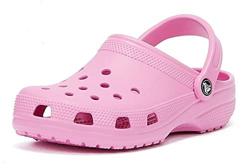 Crocs Unisex Classic Clogs Clogs, Taffy Pink,11 UK Men/ 12 UK Women