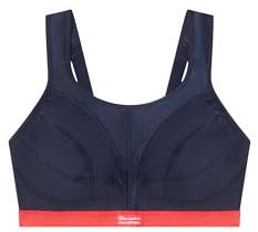 Champion Sa Sn109 D+Max Bra Soutien-Gorge de Sport, Multicolore (Bleu/Rouge), FR 105D