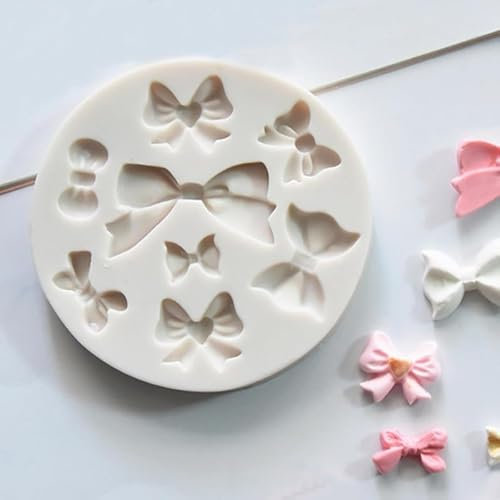 TTOA - Bow Knot Silicone Fondant Mould| Sugar Craft Mould | Cake Decoration| Cup Cake Topper
