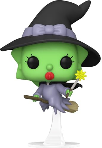 POP The Simpsons: Treehouse of Horror - Witch Maggie Funko Vinyl Figure (Bundled with Compatible Box Protector Case), Multicolor, 3.75 inches