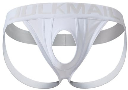 JOCKMAIL Jockstrap Homme sous-vêtements lanières Taille Basse Respirant Sport Élastique et Confortable