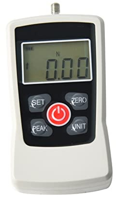 Dispositivo de medición de fuerza digital, Medidor de fuerza digital AMF-10N, dinamómetro de empuje y tracción, medidor portátil, pantalla LCD, dinamómetro de agarre manual