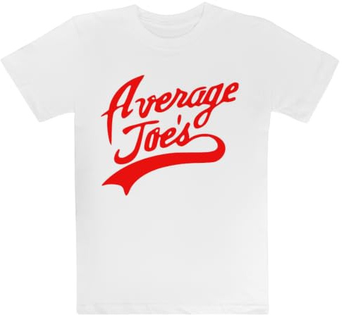 Dodgeball-Genomsnittliga Joes Vit T-Shirt För Barn Kortärmad T-Shirt För Barn Kids White Tee Children Short Sleeve T-shirt
