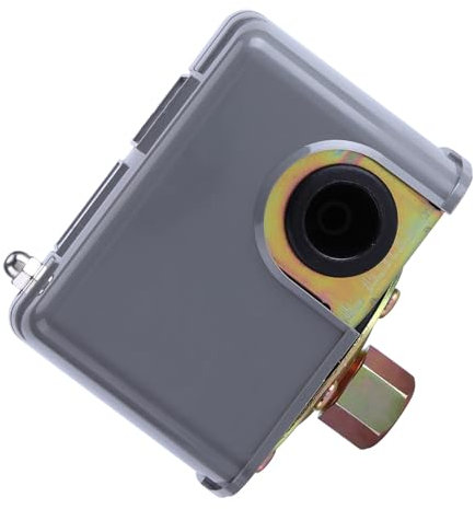 Électrique Interrupteur Commutateur de Contrôle de Pression de Ppompe à Eau de 40-60 PSI à Double Ressort Réglable pour Pompe à Eau de Jardin d'injection Auto-Amorçante