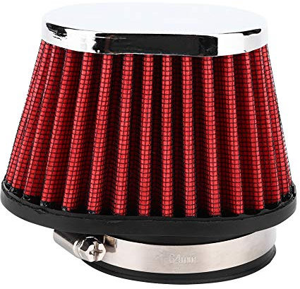 Motorrad Luftfilter, Akozon Mushroom Head Motor Luftfilter Filter Zubehör (60mm)