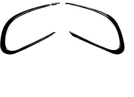 Alerón de Coche Alerón Divisor Luz Antiniebla Lateral Parachoques Delantero Coche para Mercedes para Benz CLA Clase W117 C117 CLA45 CLA200 CLA220 AMG 2016-2018