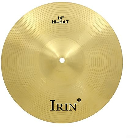 SPORTARC Brass Cymbals Percussion Splash Crash Hi-Hat Becken Frame Drum Becken für Anfänger Profispieler 14, 1401615474