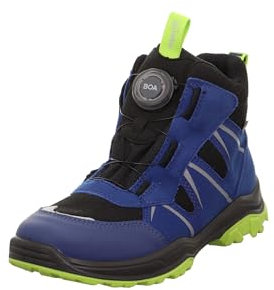 Superfit Jungen Jupiter leicht gefütterte Gore-Tex Sneaker, BLAU/GRÜN 8010