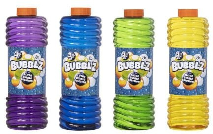 MantraRaj 1 Litre Bubble Solution Liquid Refills For Bubble Machines, Bubble Guns,Bubble Wands, Bubble Lawnmowers Perfect For Refils On Any Bubble Machines And Toys (1 X Random)
