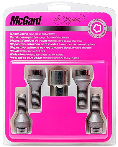 McGard 27216SU Bulloni Standard per Protezione ruota M12 x 1.25 Conico 22 mm Lunghezza SW17