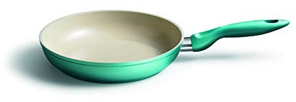 Kelomat, 1814-358, Pfanne CERAMIC COLOR, Bratpfanne, Durchmesser 24 cm, hellblau