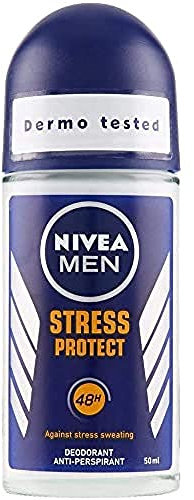 Nivea Men Deodorante Uomo Stress Protect Roll-On - 6 Confezioni da 50 Ml - Totale: 300 Ml