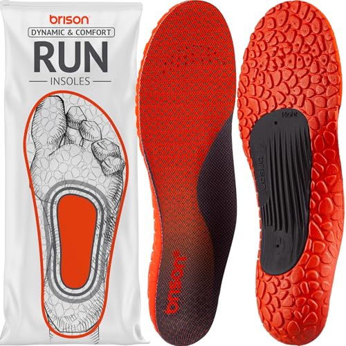 Plantillas de correr para mujeres y hombres, zapatos deportivos, insertos ortopédicos para correr, ciclismo, caminata larga, hombres y mujeres, multicolor, Large