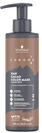 Schwarzkopf Professional CHROMA ID Bonding Color Mask Mascarilla de Color Semipermanente - 6-46 Raw Cacao - 250 ml