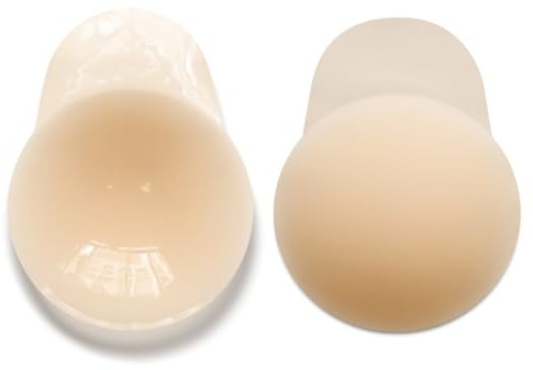 Ronronner Reggiseno Invisibile,Reggiseno Push Up Senza Spalline,Reggiseno Adesivo in Silicone Ultrasottile Donna,Copricapezzoli per Abito Spalline Senza Schienale, Reggiseno Adesivo più recente 2026