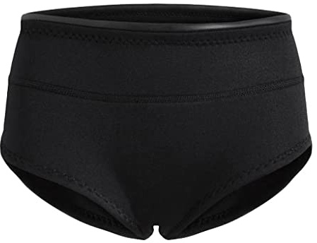 Women Wetsuit 1.5 mm Neoprene Diving Snorkel Brief Underwear Shorts Black L