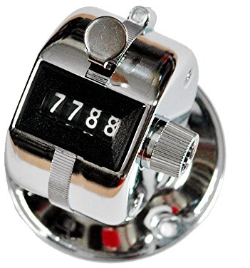 Digi 1st TC-08 Desk Tally Counter with Base, Digital Desktop Counter Clicker Mechanical Number Click Counter (1)