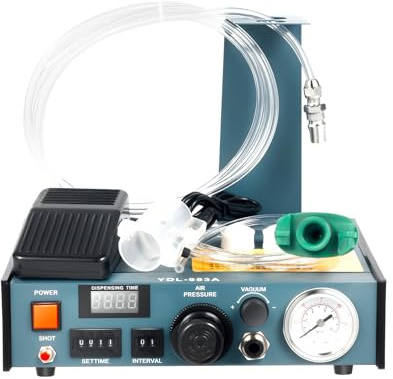 YDL-983A Auto Kleber Dispenser Automatischer Klebstoffspender Digital Steuerungs Glue Dispenser Lotpaste Autokleber Dispenser 220V