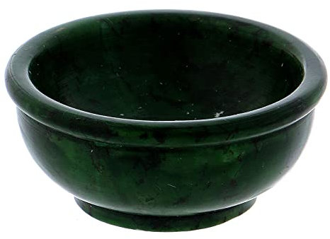 Ciotolina Porta incenso Pietra ollare Verde 6,5 cm