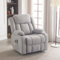 Bonnlo Recliner Armchair Lift Chair For the Elderly, Power Recliner Chair with Massage & Heat, Footstool, 2 Cup Holders, Side Pockets for Living Room