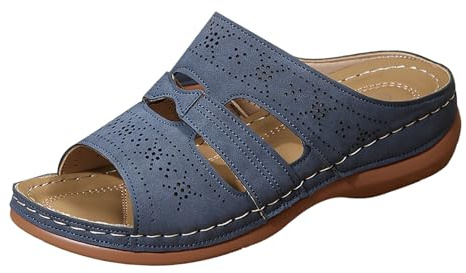Sandale Blanche Sandales De Trekking Pieds Nus Avec Sangle Réglable Sandales Mode Femme Orthopédiques Pour Femmes Été Bout Ouvert De Plage Leger Confortable Respirante Tricot Sandale Sport Marche