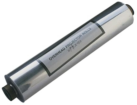 School Smart Overhead Projector Film Roll, 10-1/4 Inches x 50 Feet, 4 mil Thick