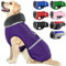 QBLEEV Hundejacke Winter, Hundemantel mit Bauchschutz, Hunde Wintermantel mit Rollkragen, Wasserdicht Hundebekleidung für Kleine Hunde, Lila S