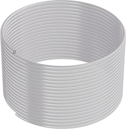 ARKA PVC-Schlauch - 4/6 mm, 5 m, Transparent - Flexibler und langlebiger Schlauch, ideal für vielfältige Anwendungen in Aquarien, Teichen sowie im Haushalt.