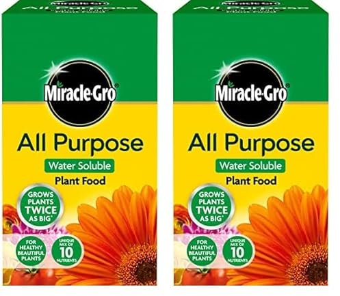 Miracle-Gro All Purpose Soluble Plant Food, 1 kg (Pack of 2)