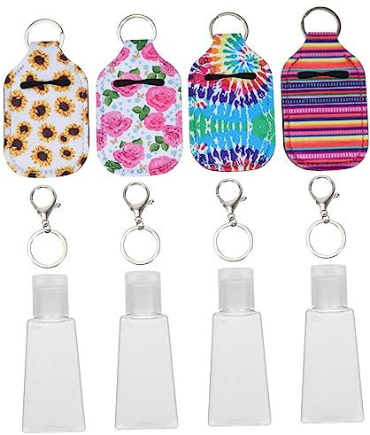 DOITOOL Hand Bottle Cover Neoprene Bottle Covers for Travel Empty Lotion Lobster Clasp for Lotion for Women