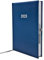 2025 Buchkalender Chefplaner A5 1 Tag 1 Seite auch sonntags blau metallic