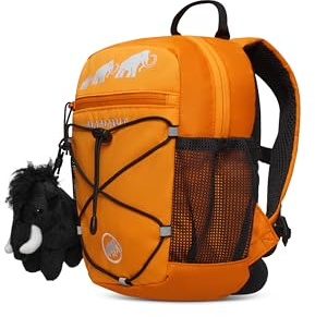 Mammut First Zip 16 | Outdoor Rucksack, Für 2- bis 9-Jährige Kinder, Brustgurt mit Signalpfeifer | 16 l, Tangerine-Dark Tangerine