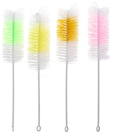 Baby Bottle Brushes Newborn Baby Cup Long Handle Milk Bottle Glass Tube Brush Home