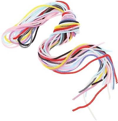 NUOBESTY 12pièces Manchon De Câble Protecteur Spiralé Enrouleur pour Cables De Données Réseau Électrique Chargeur