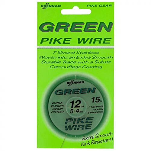 drennan green pike wire 24lb test
