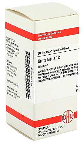 Crotalus D 12 Tabletten