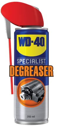 WD-40 Specialist Degreaser 250ml: Professional Strength Cleaner & Degreaser. Dissolves Stubborn Grease, Restores Surfaces to Pristine State