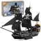 YESHIN Black Pearl Piratenschiff Bausteine Spielzeug Set, 1424 Teiles Segelschiff Piratenschiff Klemmbausteine, Kreatives Geschenkidee für Kinder ab 8+ Jahren und Jugendliche Erwachsene