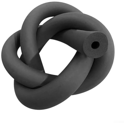 Copertura isolante per tubi in rame, diametro interno 1,8 m, diametro interno 19 mm, per aria condizionata, in schiuma, ignifuga, riduzione del rumore