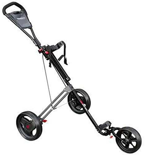 Masters Golf 3 Rad Push Trolley Farbe: Black