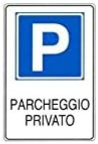 CARTELLI SEGNALI PLASTICA PARCHEGGIO PRIVATO