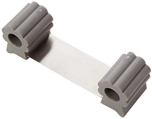 ABUS Türstopper Leif für zufallende Türen - Klemmschutz für Kinder und Babys - 1 Stück- grau - 76968